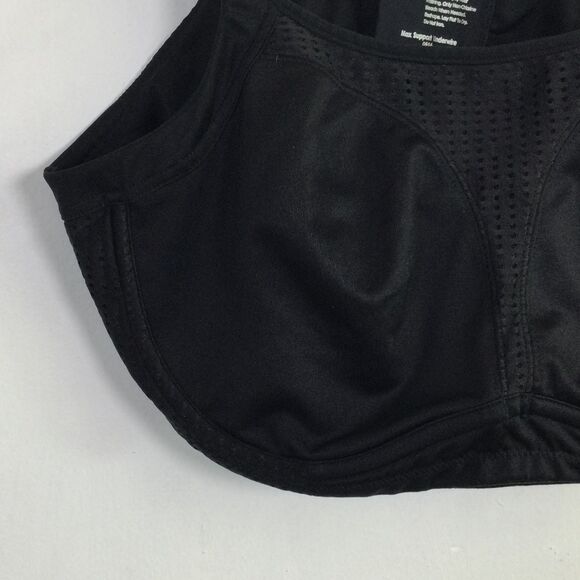 Soma Womens Max Support Underwire Sports Bra Black Size 42C - Picture 9 of 12